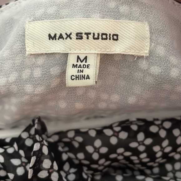 Black and white boho top - Picture 7 of 7